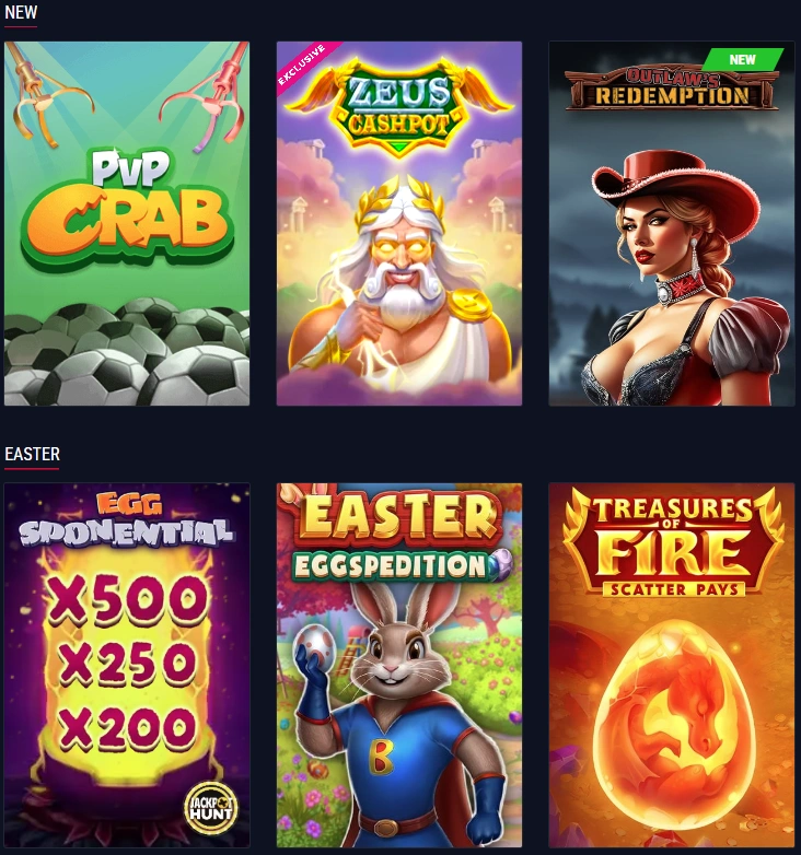 Slot machines at Rabona Casino